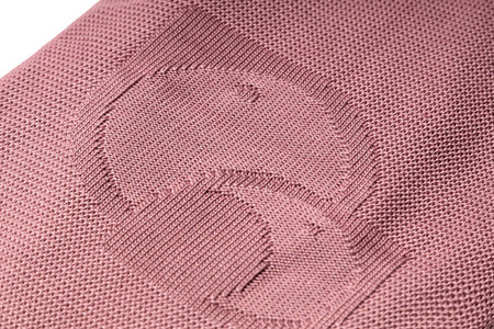 Yoonco Duo Kocyk Bambusowy 80x100cm Różowy