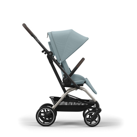 Cybex Eezy S Twist Plus 2 Wózek Spacerowy Rama Taupe Stormy Blue 2024
