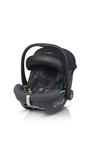 Easy Go Buz Pro Fotelik Samochodowy z Obrotową Bazą ISOFIX 0-13 kg Granito