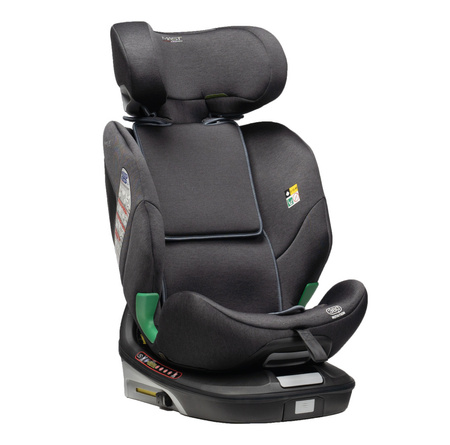 Mast Swiss Design M.Rox Obrotowy Fotelik Samochodowy Dark Grey