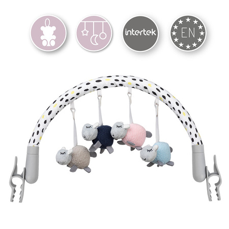 MoMi Joy Pałąk z Zabawkami