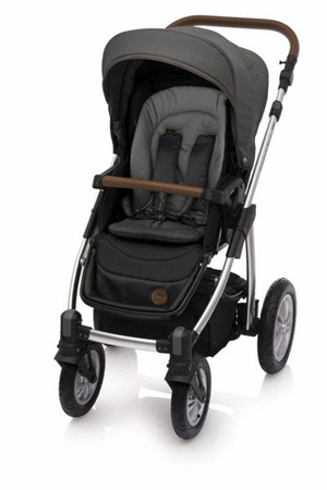 Baby Design Wózek głęboko-spacerowy Dotty 2w1 100 Dark Rock