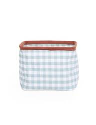 Childhome Pojemnik Na Zabawki 20x20x25 cm Vichy Sage Green