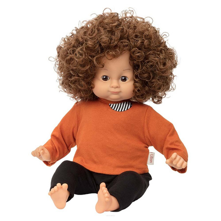 Skrallan Duża Lalka Interaktywna Lillan Brunetka