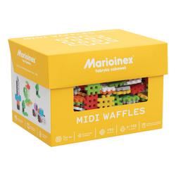 Midi Waffle Klocki konstrukcyjne midi 150 elementów