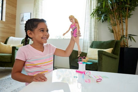 Barbie Lalka Pływaczka GHK23