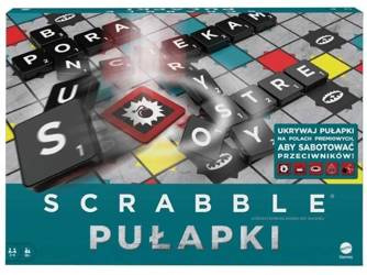 Mattel Gra Scrable Pułapki