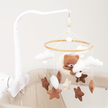 Neno Tedi Karuzela do Łóżeczka z Uchwytem Mocującym