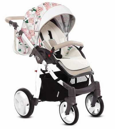 Babyactive Mommy Wózek Głęboko-Spacerowy 2w1 Edycja Limitowana 24 Peony
