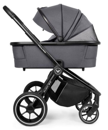 Muuvo Quick 3.0 Gondola XL Black Chrome Do Wózka Iron Graphite
