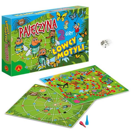 Pajęczyna Łowcy Motyli Gra Planszowa