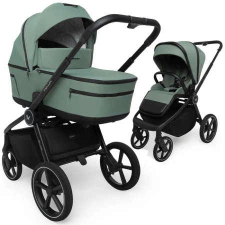 Muuvo Five Wózek Głęboko-Spacerowy Pine Green