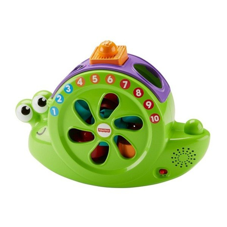Fisher Price Śpiewający Ślimak Sorter Kształtów FRC19