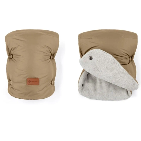 Petite&Mars Jasie - Mufka Rękawice do wózka, sanek | Sweet Toffee