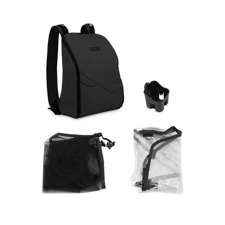 MoMi Andrea Wózek Spacerowy Czarny