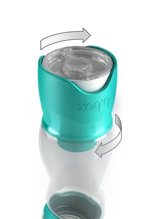 B.Box Butelka dla niemowląt z dozownikiem 240 ml Zielony