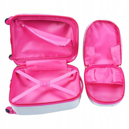 Marko Walizka i Plecak w Zestawie - Sowy