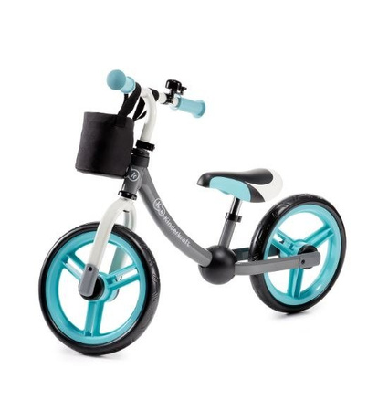 KinderKraft Rowerek Biegowy 2Way Next z Akcesoriami Turquise