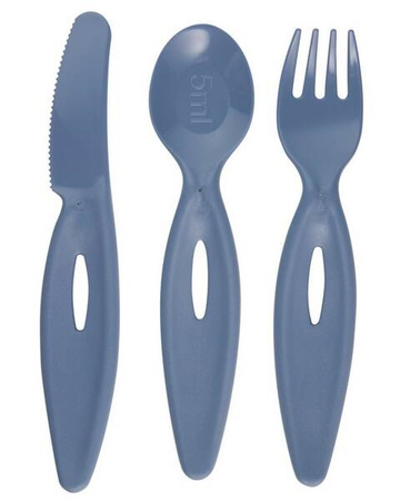 Canpol Babies Zestaw Sztućców Niebieski 31/418_blu
