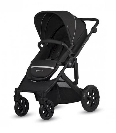 Kinderkraft Prime Lite Wózek Głeboko-spacerowy 3w1 Deep Black