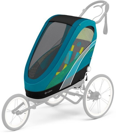 Cybex Zeno Wielofunkcyjna Przyczepka Do Biegania Do Roweru Cybex Sports All Black