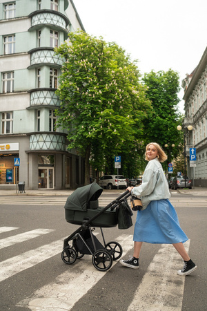 Roan Ivi 2.0 Vintage Wózek Głęboko-Spacerowy Caviar