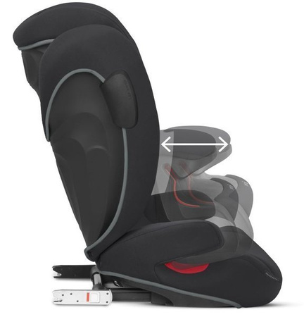 Cybex Pallas B2-Fix + Lux Fotelik Samochodowy 9-36 kg Volcano Black