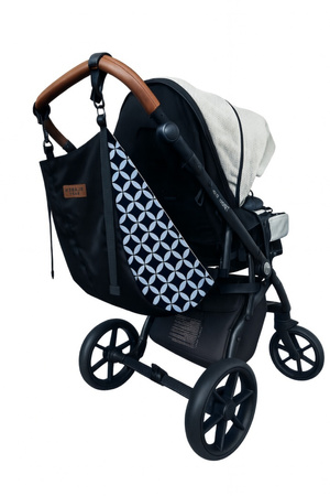 Blaben Baby Hamak do wózka dziecięcego z Pasami Bezpieczeństwa Ornament