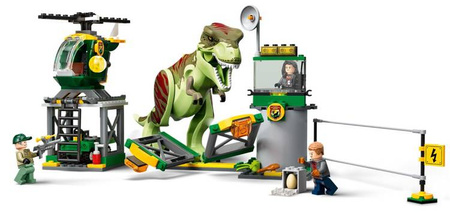Lego Jurassic World Ucieczka Tyranozaura 76944