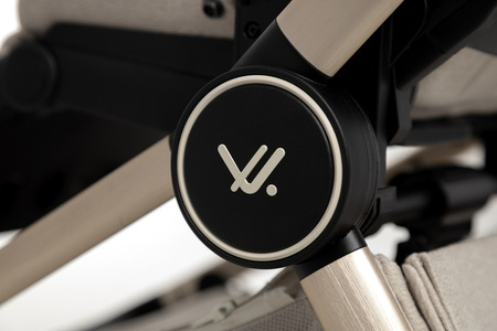 Muuvo Quick Boho Wózek Głęboko-Spacerowy Beige + Cybex Aton B2 i-Size Fotelik Samochodowy 0-13kg + Baza One Volcano Black