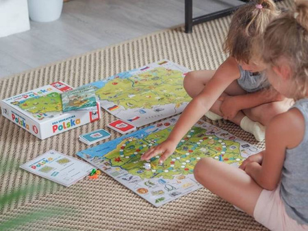 Kapitan Nauka Polska Gra Edukacyjna 5-99 Lat