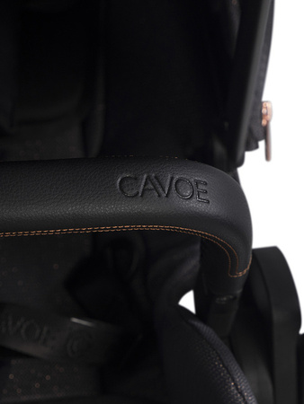 Cavoe Axo Shine Wózek Głęboko-Spacerowy 2w1 + Torba + Adaptery French Grey