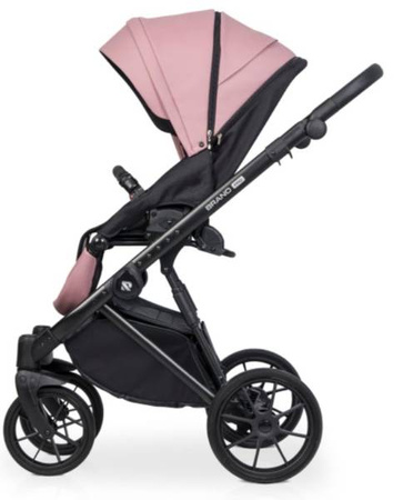 Riko Brano Pro Wózek Głęboko-Spacerowy 2w1 Energy Pink