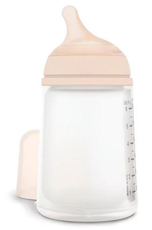 Suavinex Butelka 270ml Smoczek Silikonowy Średni Przepływ Zero Zero