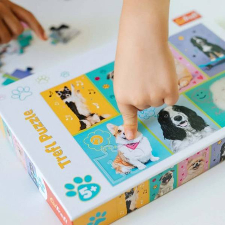 Trefl W Świecie Piesków Puzzle 100 Elementów