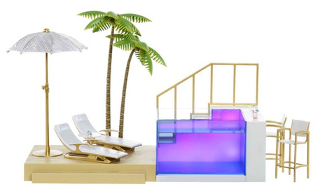 Rainbow High Color Change & Beach Club Playset Basen Zmieniający Kolor