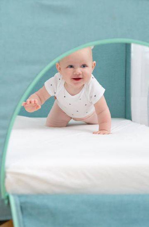 Caretero Łóżeczko Turystyczne Basic Plus Graphite