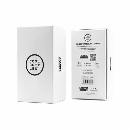 Cool Bottles Kubek termiczny 550 ml Triple cool Pastel Grey