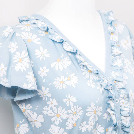 Eevi Linda Koszula Margaretki Niebieska L