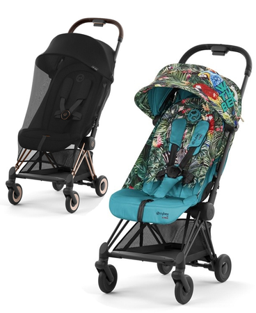 Cybex Coya Wózek Spacerowy We The Best by DJ Khaled + Cybex Coya Moskitiera Black