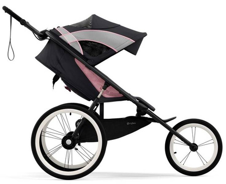 Cybex Avi Wózek Spacerowy Do Biegania Cybex Sports Powder Pink by Anna Lewandowska 2023