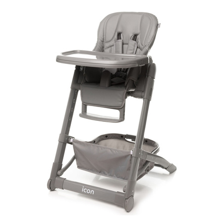 4BABY Icon Krzesełko do Karmienia Grey