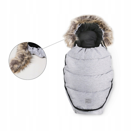 X-Lander X-Cosy Art Śpiworek Do Wózka Graphite Grey