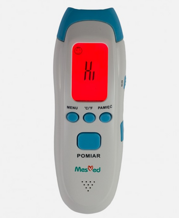 MesMed Termometr MM-380 EWWEL z wyświetlaczem i funkcją głosową