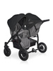 Riko Basic Saxo Wózek Bliźniaczy Głęboko-Spacerowy 04 Onyx