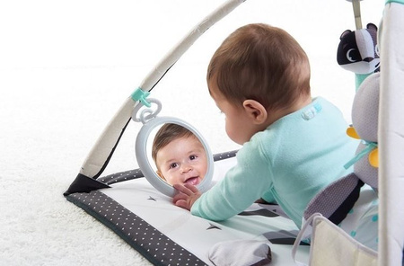 Tiny Love Gimnastyka Dla Bobasa z Pałąkiem Magiczna Kraina cz/b