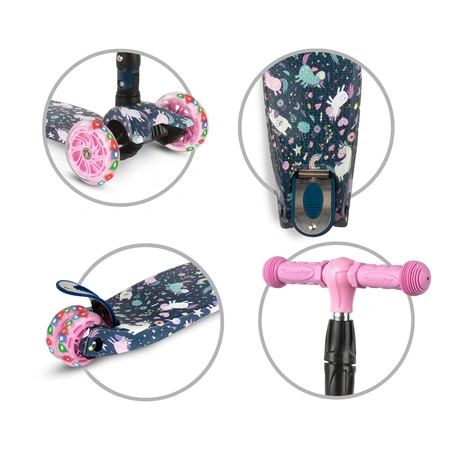 Kidwell Vento Hulajnoga Trójkołowa Balansowa Magic