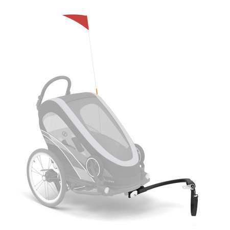 Cybex Zeno Bike Przyczepka Rowerowa All Black