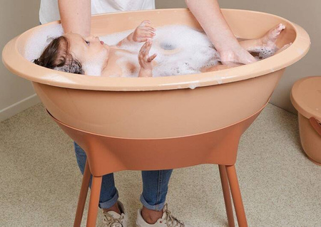 Luma Zestaw Kąpielowy 8 Elementów Wanienka i Akcesoria Spiced Copper