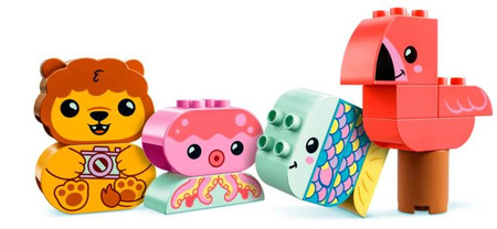 Lego Duplo Klocki Zabawa w Kąpieli: Pływająca Wyspa ze Zwierzątkami 10966